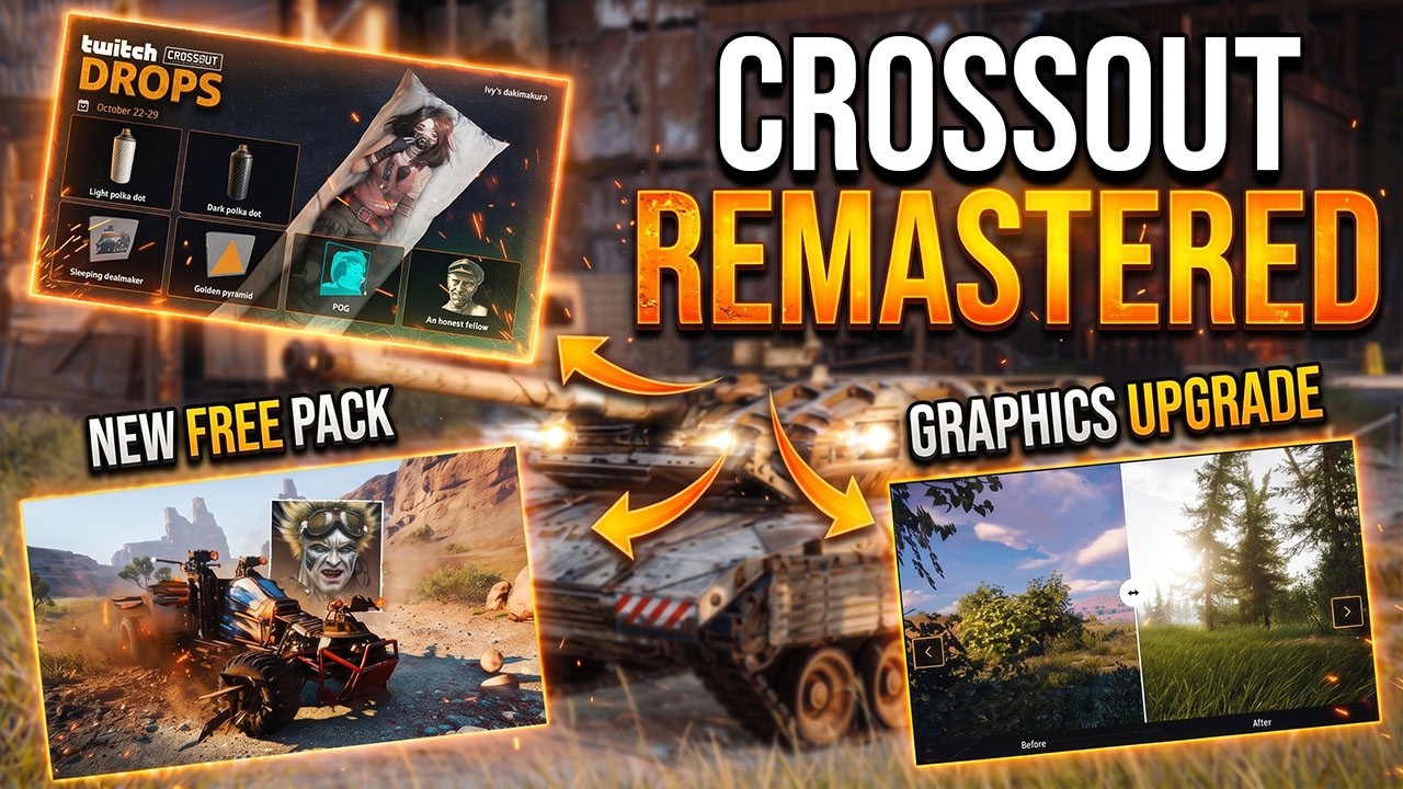 Мы получили Crossout Remastered раньше GTA 6