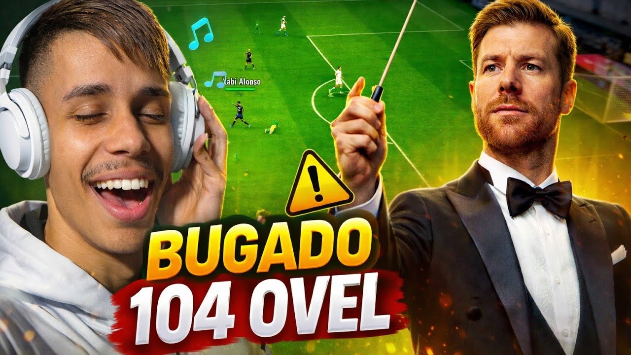 A MELHOR FICHA DO XABI ALONSO O MAESTRO DO TIME 104 OVEL ?… VALE TUDO ISSO? 😱 | eFootball 2026
