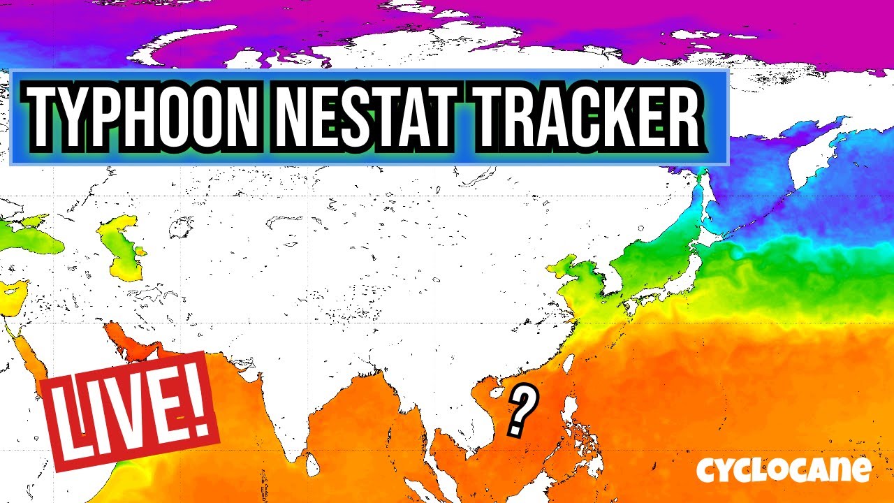 LIVE - Typhoon Nesat Tracker (TY 23W)