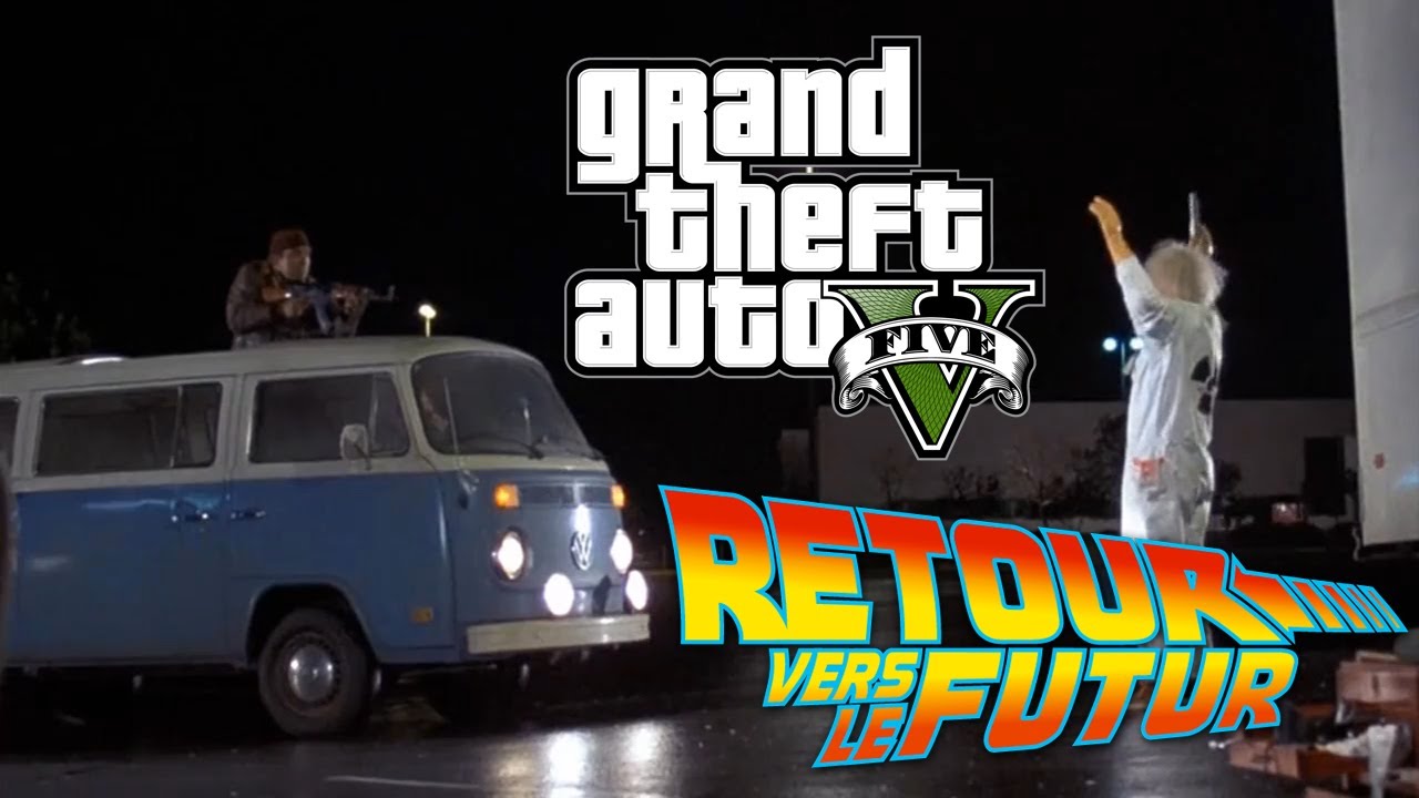 [VF] Retour vers le Futur sur GTA 5 ! Remake - LES LIBYENS !