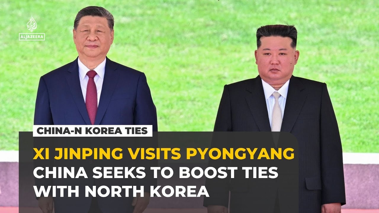 China&rsquo;s Xi Jinping visits North Korea on rare state visit to boost ties with Kim Jong Un