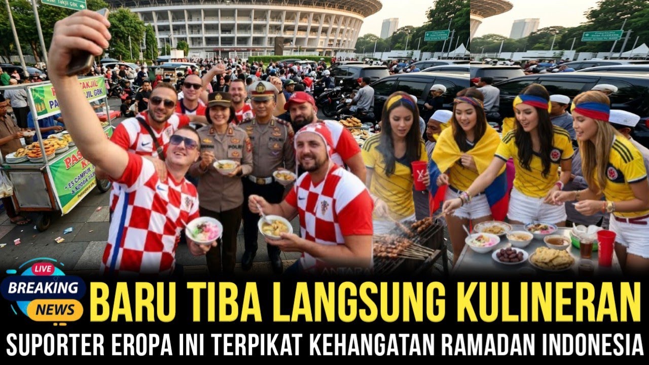 DATANG LEBIH AWAL DEMI BOLA, PULANG BAWA CERITA‼️SUPORTER EROPA TERPESONA RAMADHAN INDONESIA