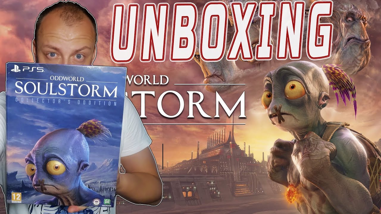 UNBOXING EDYCJI KOLEKCJONERSKIEJ - Oddworld: Soulstorm