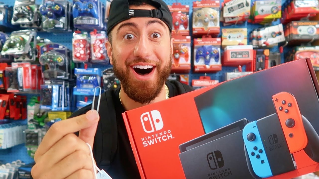 Trading A Paperclip For A Nintendo Switch!