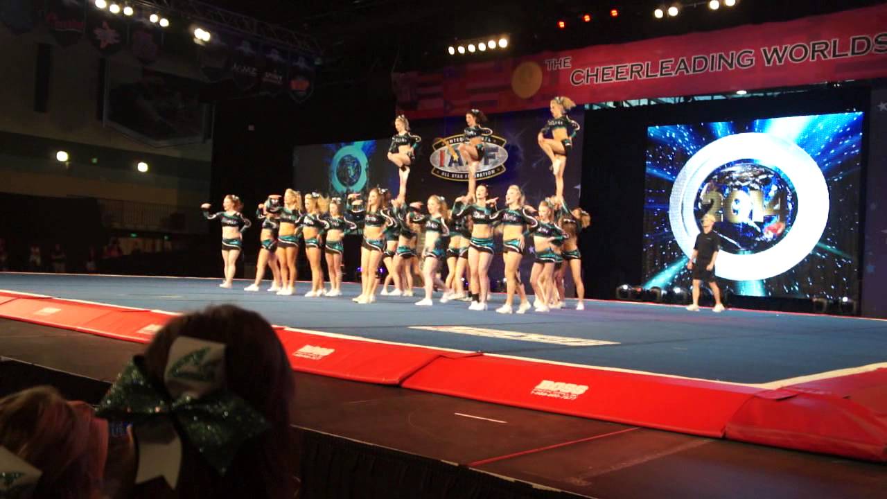Cheer Sport Great Whites Worlds 2014 Day 2