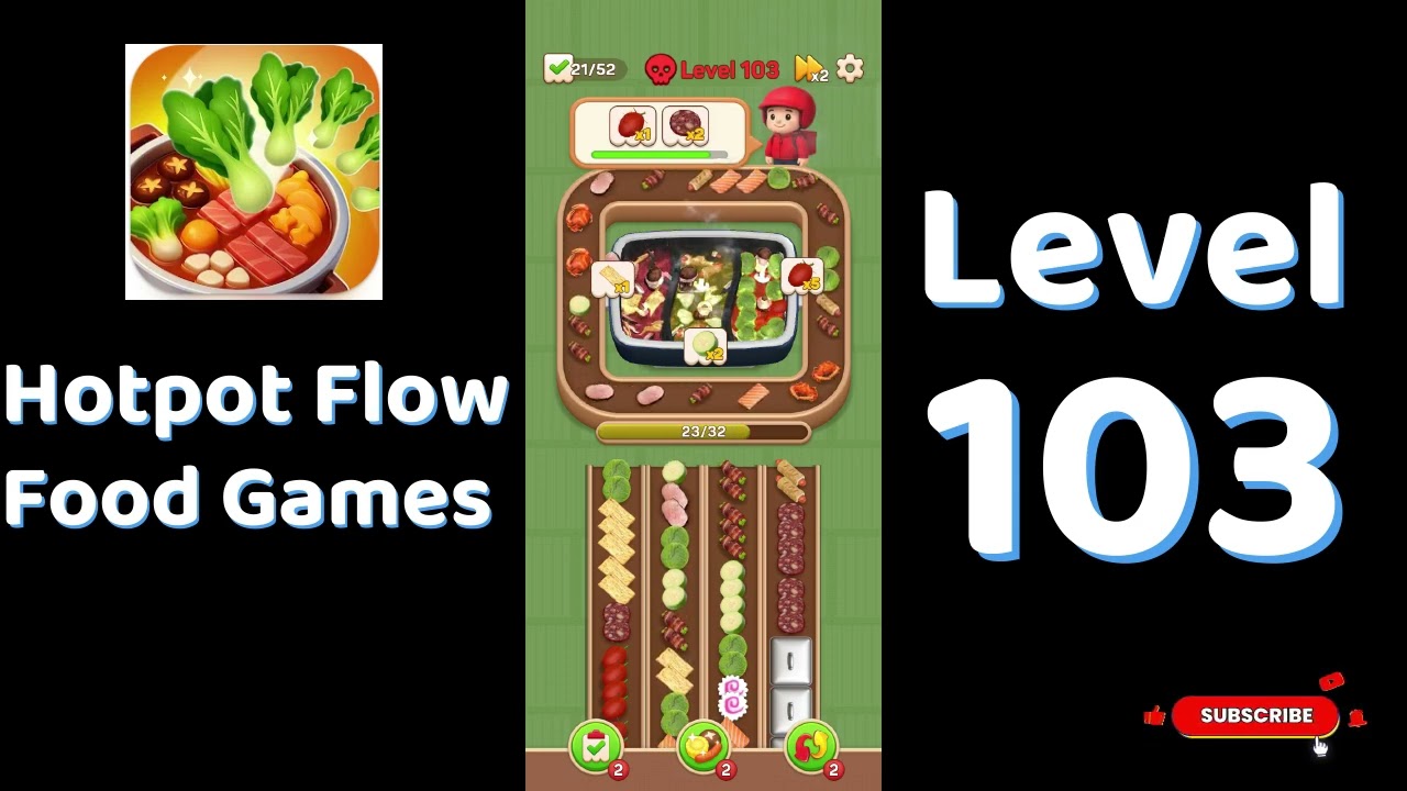 🍲 Hotpot Flow Level 103 Walkthrough | Food Games | Go Answer