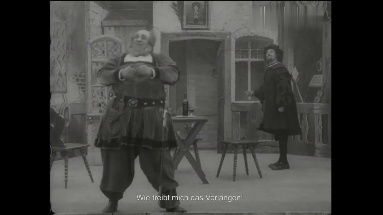 Die lustigen Weiber: Buffo Duett (1908) Deutsche Bioscope