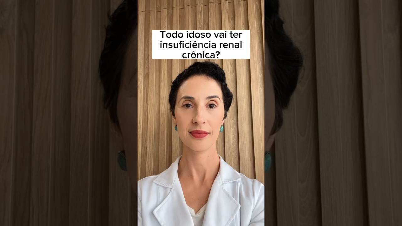 Envelhecimento x fun&ccedil;&atilde;o renal #rim, #insuficienciarenal , #envelhecimento