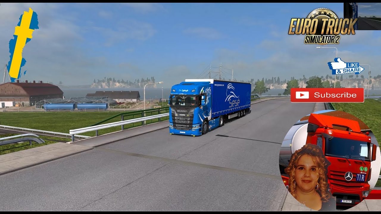 Euro Truck Simulator 2 (1.33 Beta) Swedish Islands Map v0.92 by BenganJ + DLC's & Mods