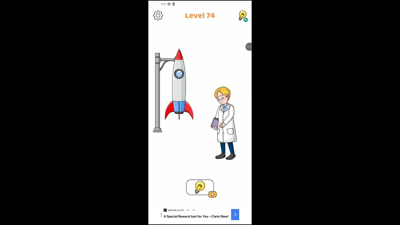 Draw one miss part brain game level 74 walkthrough solution