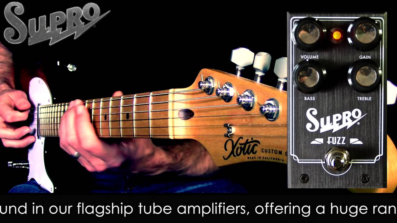 Supro 1304 Fuzz Pedal Official Demo by Mike Hermans