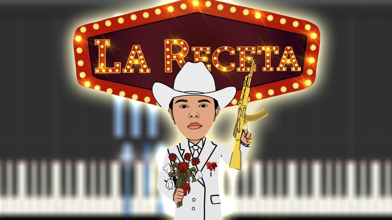 La Receta - Lo Que Hay X Aquí | Instrumental Piano Tutorial / Partitura / Karaoke / MIDI