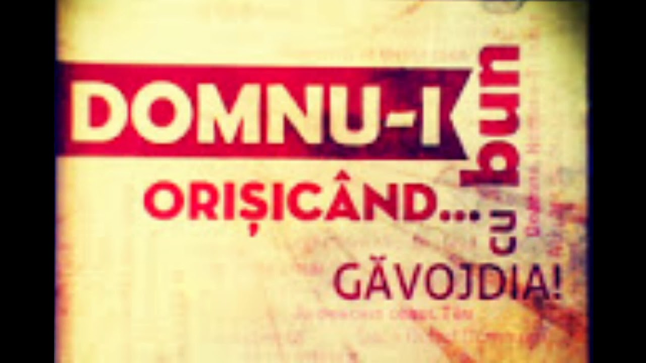 Emil Cuc- Gavojdia, ai nevoie de Dumnezeu ( Cover)