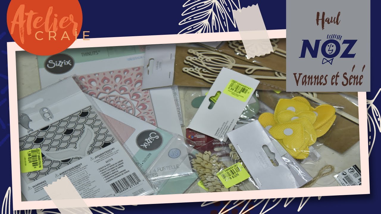 Haul Noz Vannes et un peu Séné | On continue les nouveautés Sizzix
