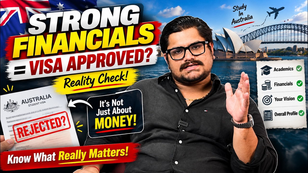 Strong Financials &ne; Guaranteed Australia Student Visa! 🇦🇺🚨 | What Actually Matters?