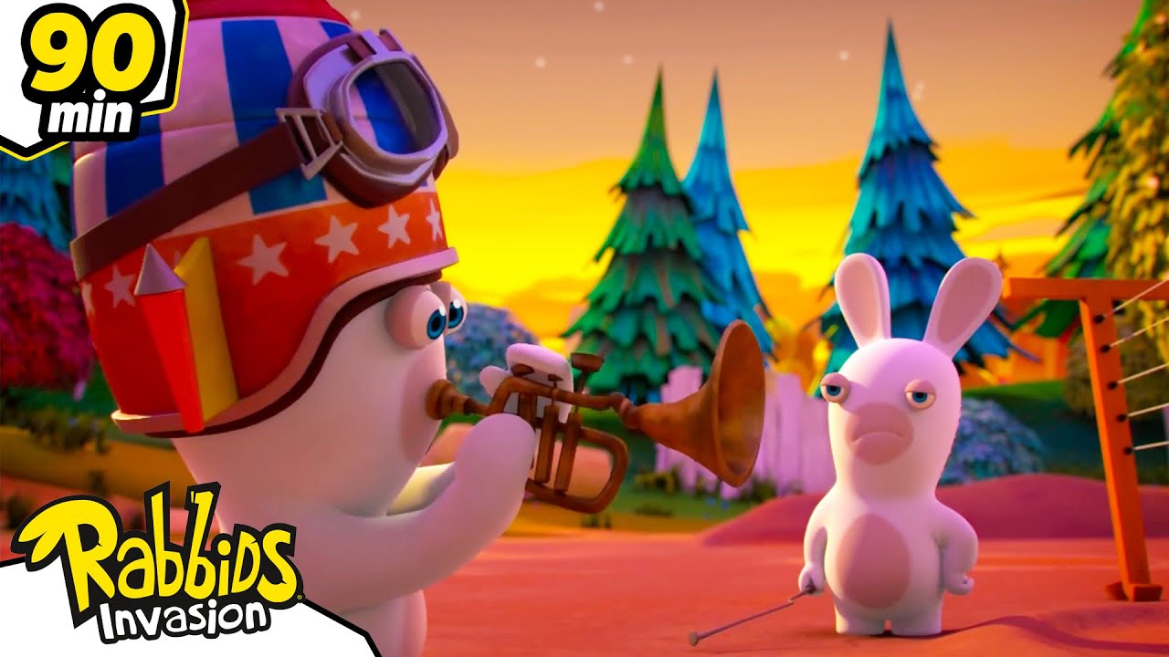 Wer macht den seltsamsten Krach? | Rabbids: Invasion der Rabbids 🐰 | Cartoon für Kinder