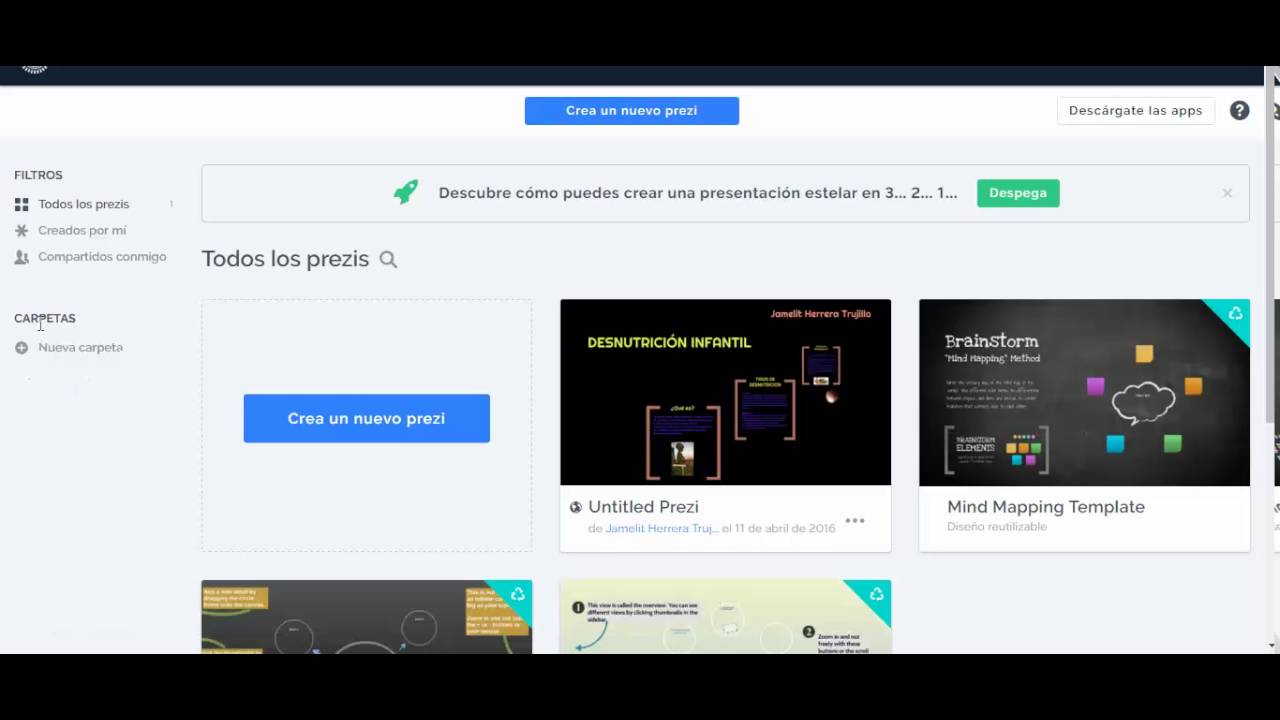 Prezi Recursos