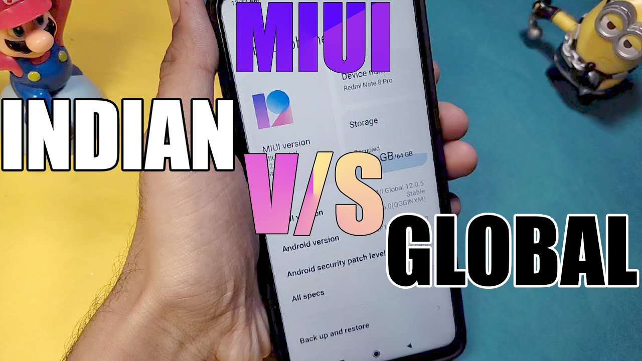 MIUI INDIAN V/S GLOBAL IN REDMI NOTE 8 PRO