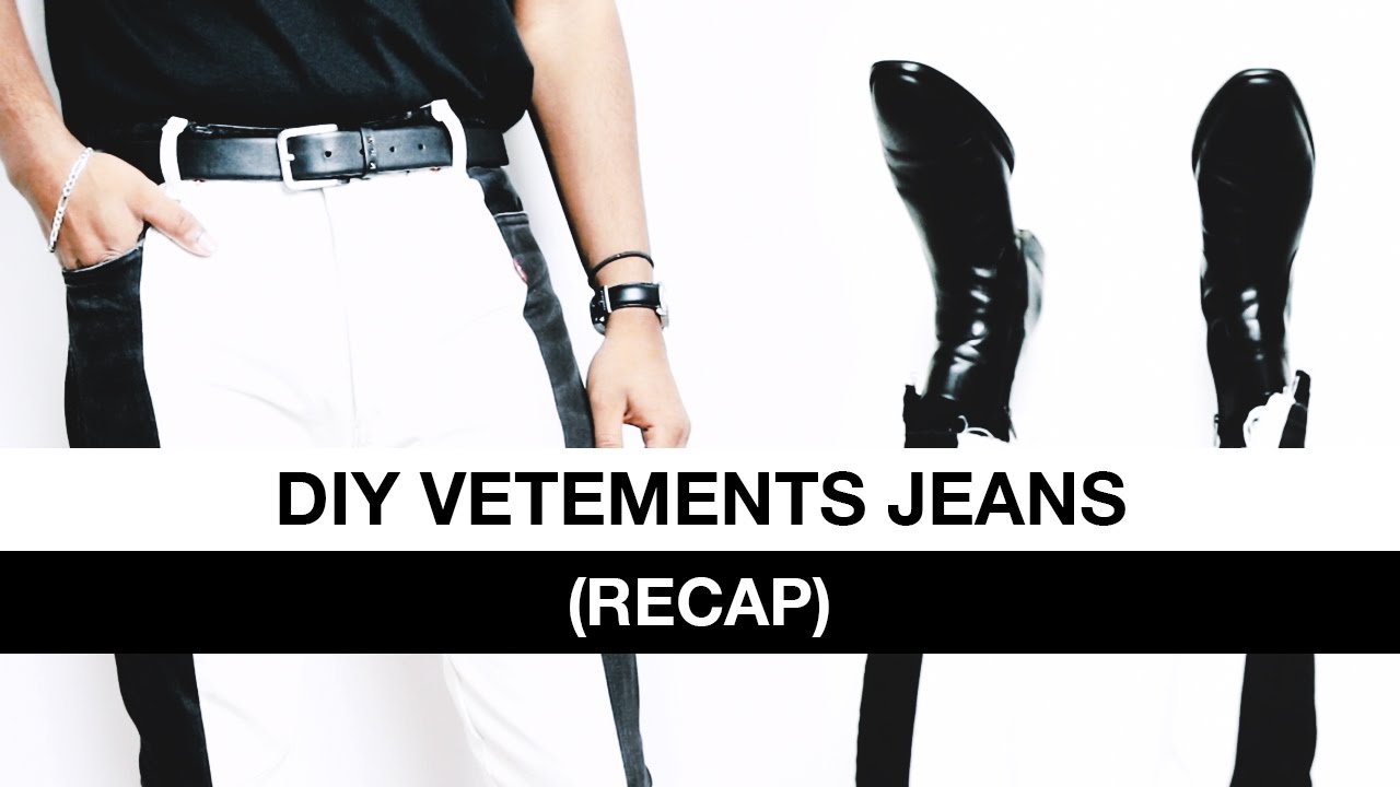 DIY Vetements Jeans