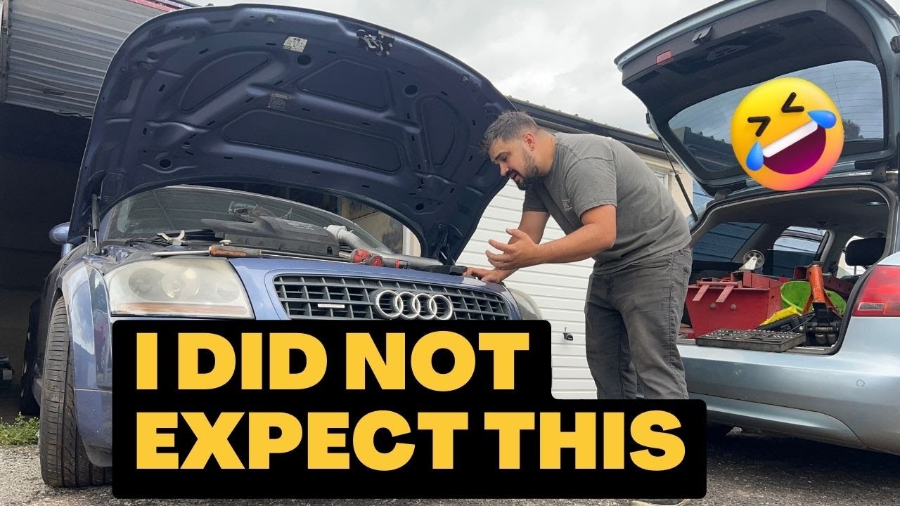 Мой новый Audi TT СЛОМАН!!! (Конечно, это так, ведь я его поэтому и купил!)