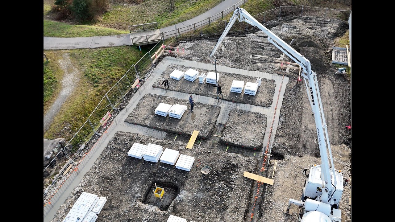🏗️  CONSTRUCTION BÂTIMENT PLANÈTE ISOBLOC FILM N° 2 « LE COULAGE DES FONDATIONS »
