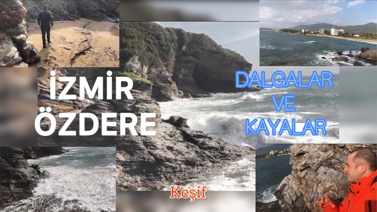 İZMİR | ÖZDERE | KEŞİF | DALGALAR VE KAYALAR | #izmir #keşfet 