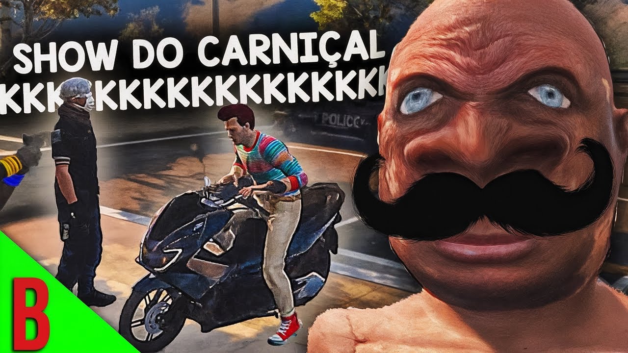 Perguntei pra POLÍCIA onde ERA o SHOW DO CARNIÇAL 5x - GTA RP COMPILADO