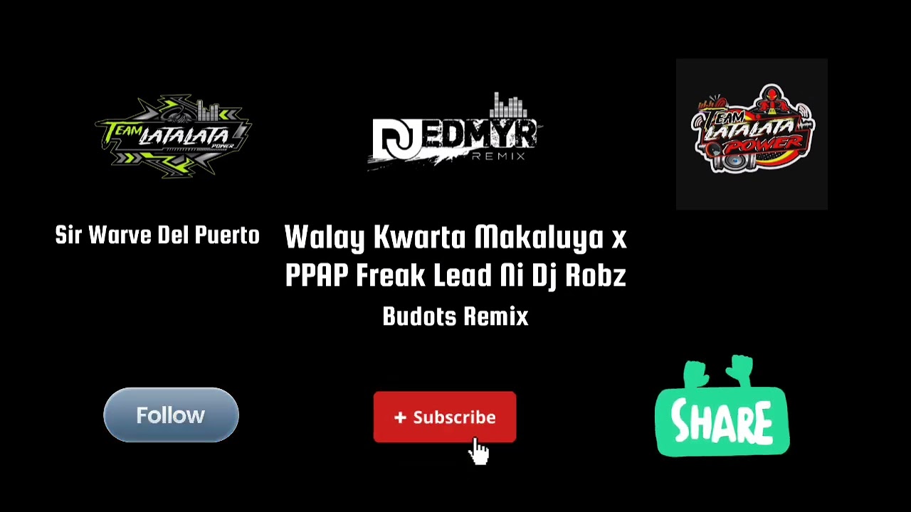 WALAY KWARTA MAKALUYA x FREAK LEAD NI DJ ROBZ ( BUDOTS REMIX ) | DJ EDMYR REMIX