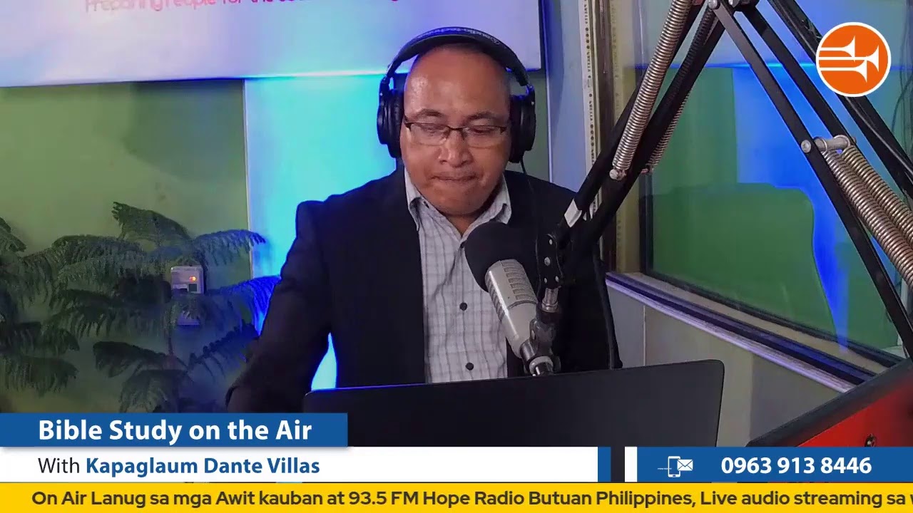 LIVE! BibLe Study on The Air | With Kapaglaum Dante Villas | July 11, 2021