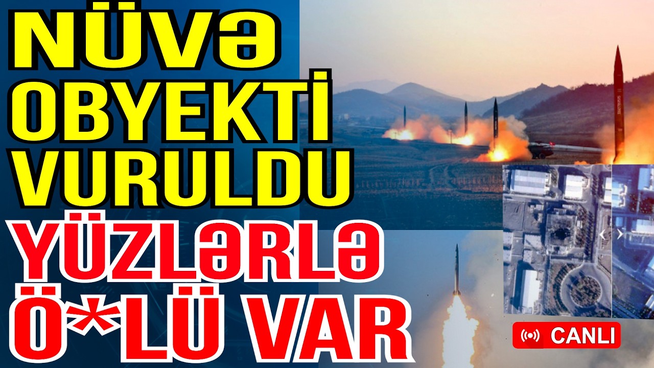 TƏCİLİ! İslam dövlətinin NÜVƏ OBYEKTİ VURULDU - Yüzlərlə ö*lü var - Xəbərinbiz Var? - Media Turk TV