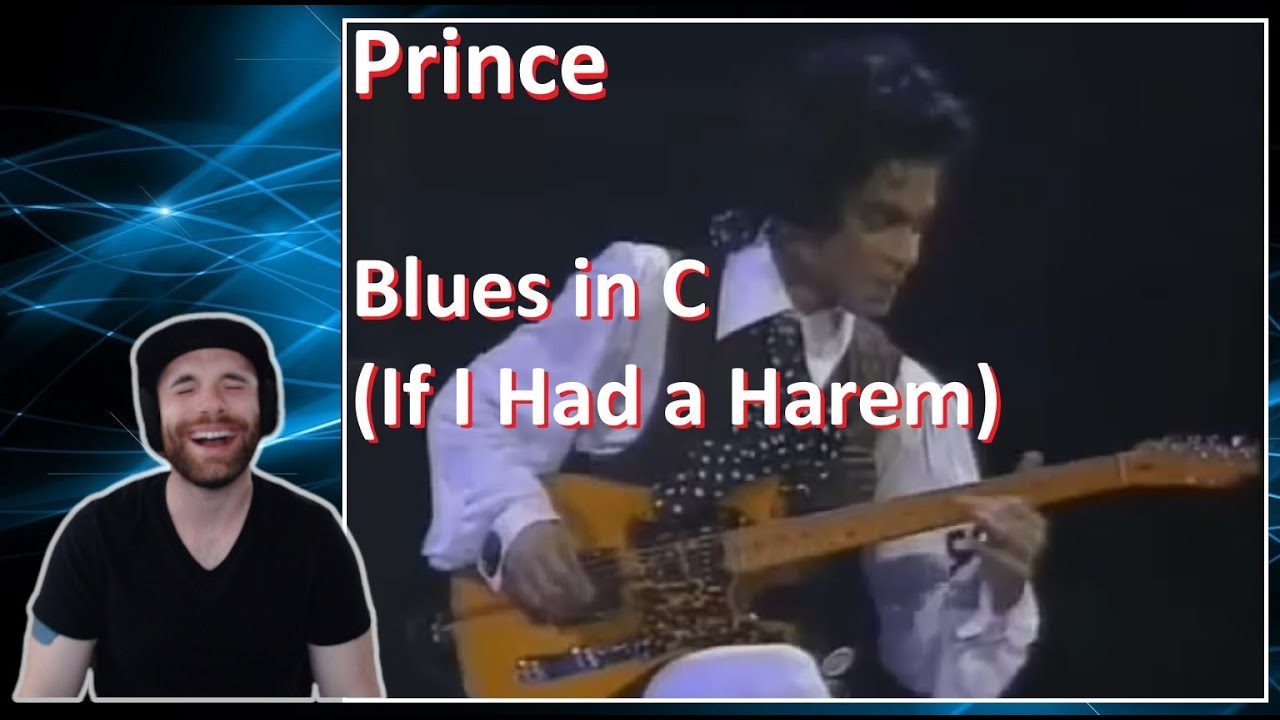Prince | Blues in C (If I Had a Harem) (First Time Hearing) Live  Reaction