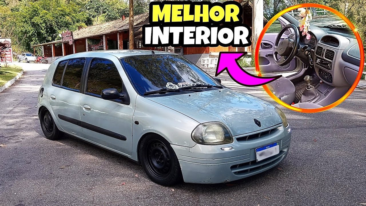 PROJETO DIFERENCIADO CLIO REBAIXADO NA FIXA ARO 14 DÊ FERRO