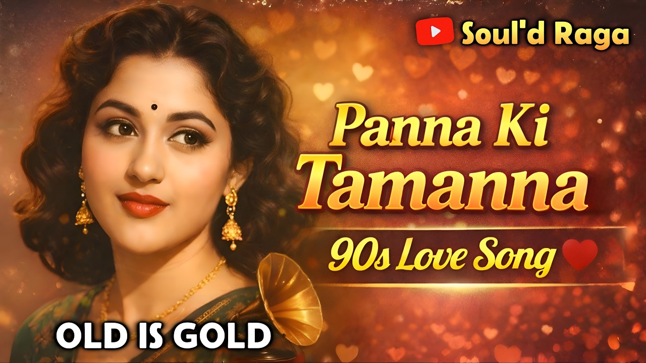 What If Panna Ki Tamanna Was Sung in the 1950s? | Vintage Indian Soul Revival