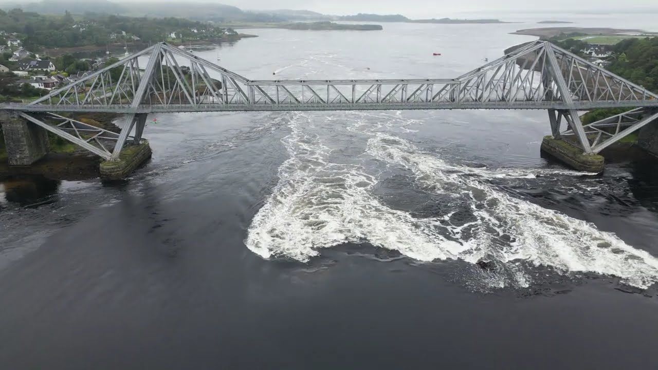 Connel Bridge and Lora Falls