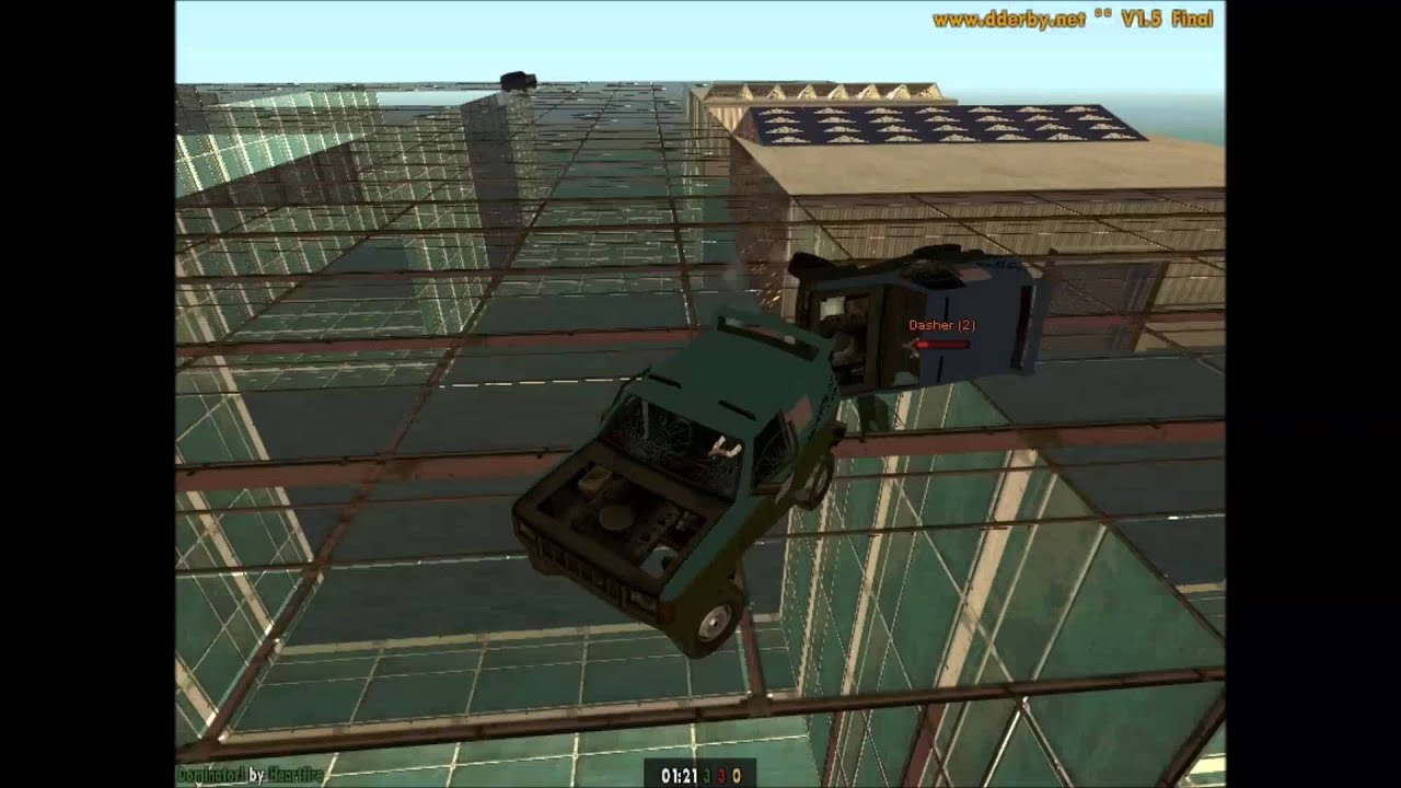 samp Demolition Derby-The Awakening lag pit video by [NMC]Angelofdeath