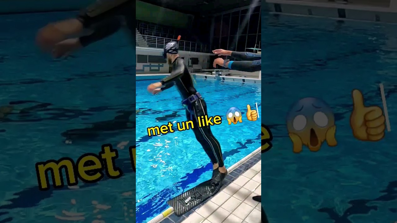C'est quoi le matériel d'un apnéiste ?? #apnée #swimming #pool #jump #apnea #pourtoi #freediving