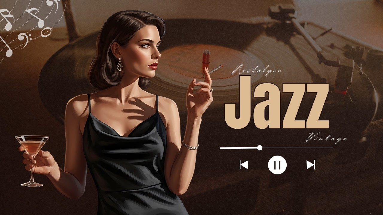 1940s Winter Swing Jazz – Cozy Vintage Jazz Bar Nostalgia