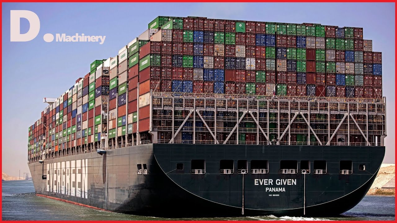 TOP 5 Amazing Mega Container Ship Transport in The World | Ever Alot, Ever Ace, Ever Given 2023