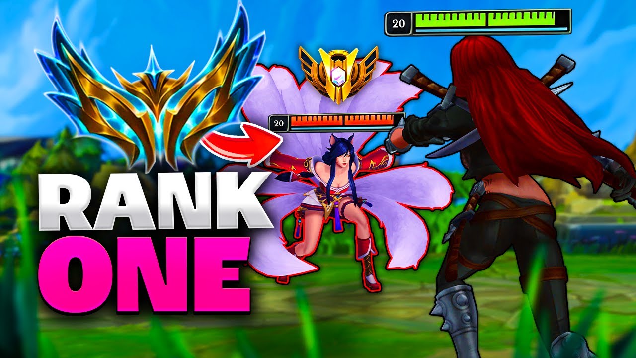 FACING a CHALLENGER AHRI IN RANKED | KATARINA GAMEPLAY