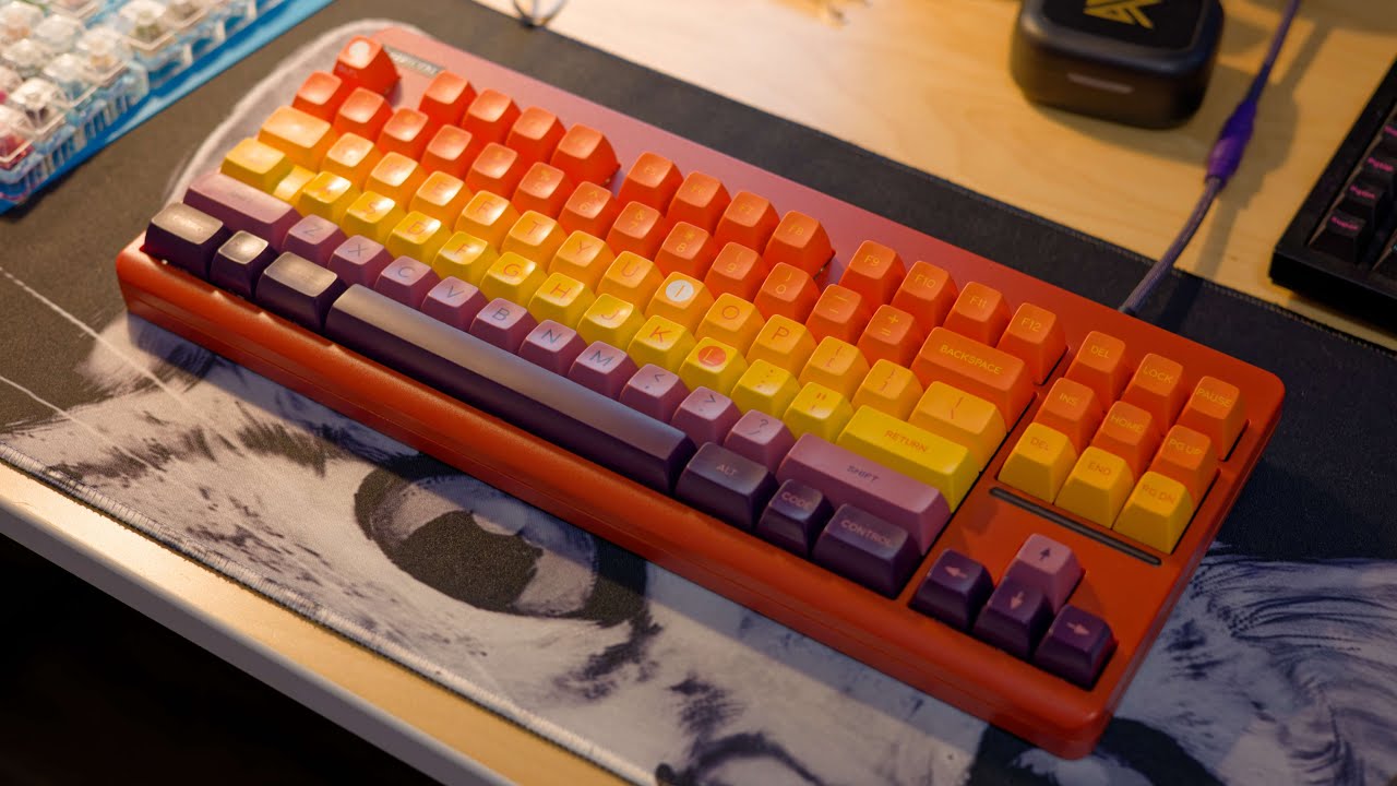 Novelkeys Classic TKL Typing Test - Kailh Box Pinks