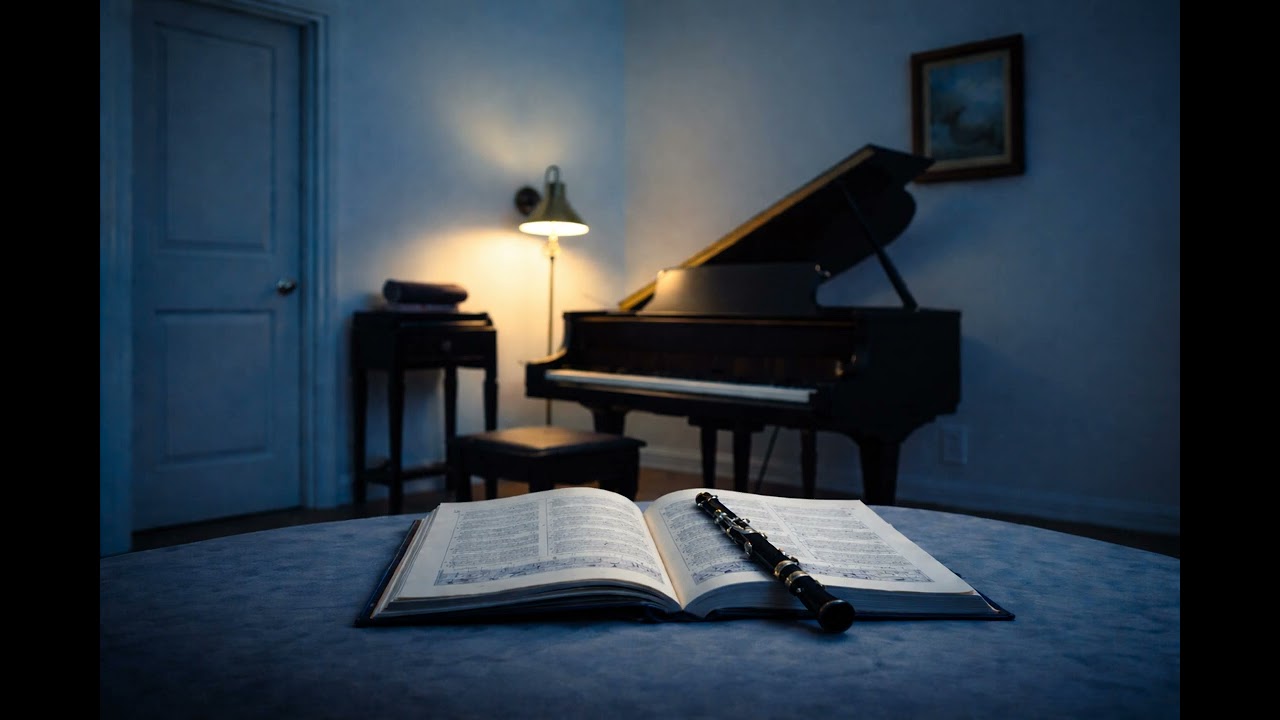 Midnight in Porcelain Blue | Smoky Late-Night Jazz Ballad