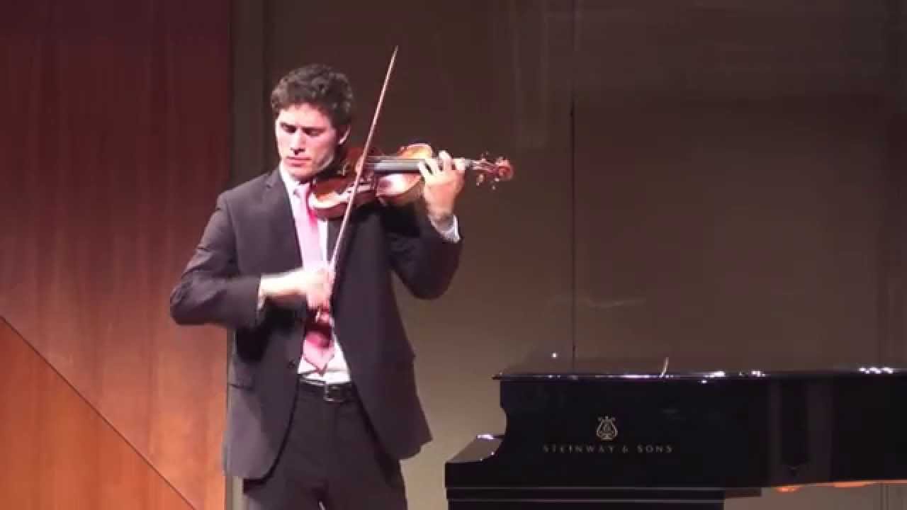 Martinon Sonatine No. 5, Stephen Tavani, violin