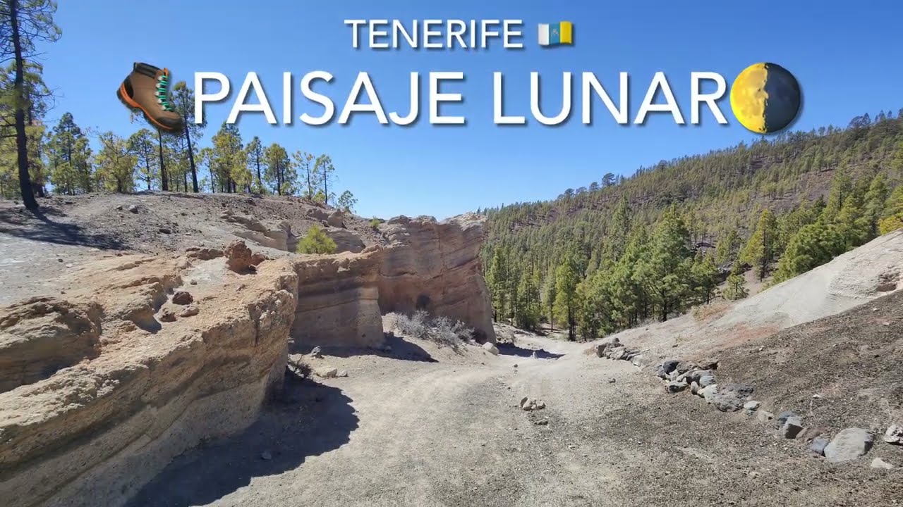 Hiking in Tenerife - Paisaje Lunar Loop (4K)