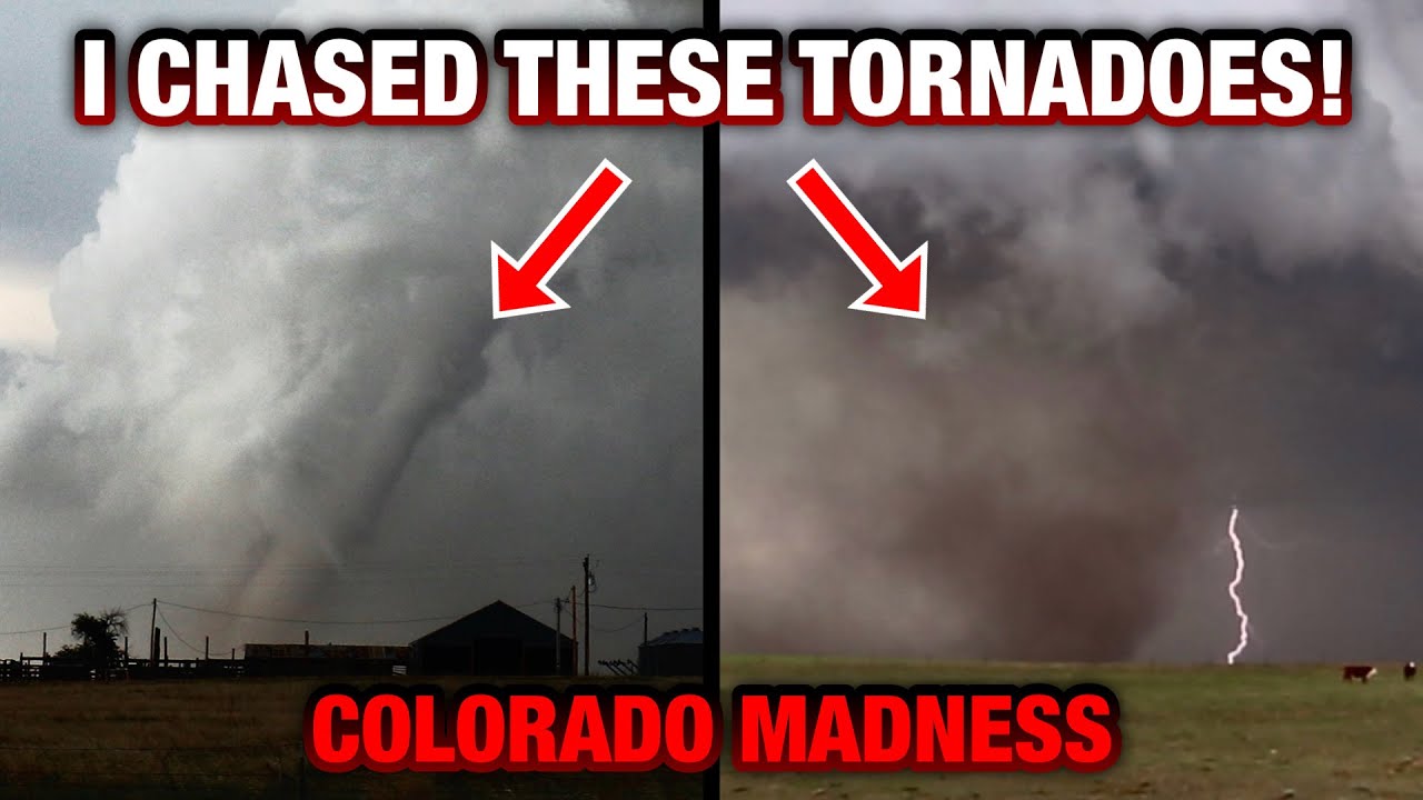 Colorado MADNESS - CLOSE Range Tornadoes + Timelapse of the Night Skies (5-23-25)