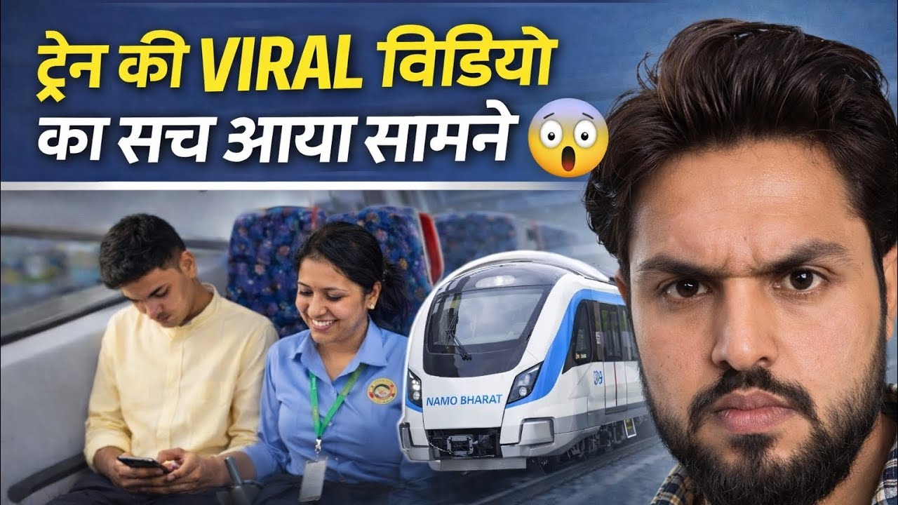 Namo Bharat Rapid Rail Viral Video | Train Viral Video | Meerut Train Viral Video #trainviralvideo 