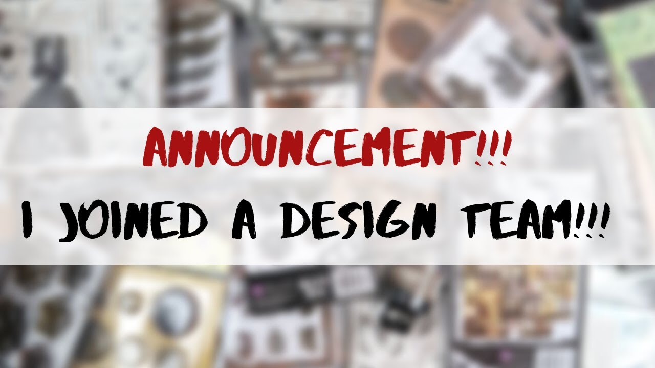 Design Team Announcement and Unboxing