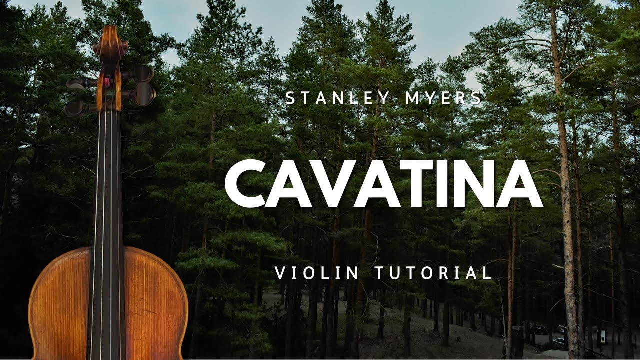 Cavatina - Stanley Myers | Violin Tutorial + Tab Sheet Music + Backing Track 🎻