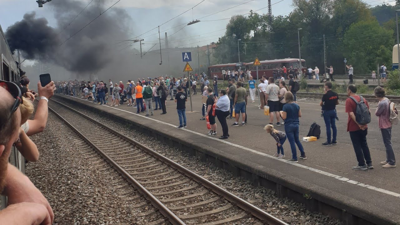 Märklin-Tage Fahrt von Göppingen nach Westerstetten am 21.09.2025 Teil 1