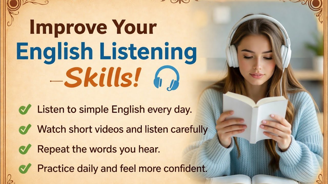 Improve Your English Listening Skills #learnenglishthroughstory #listeningskills #improveenglish 