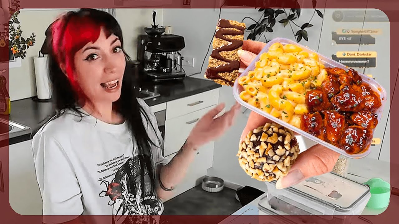 Cute vampire helps you healthy meal prep!